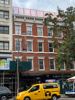 45-47 Second Ave. LPC CofA Application: Rooftop Addition