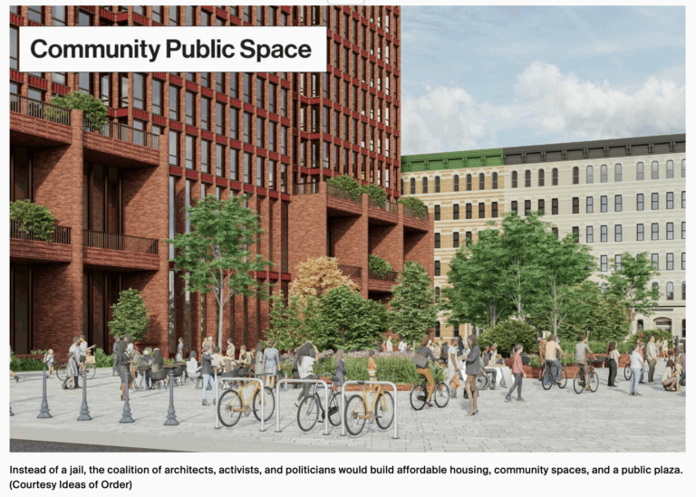 Affordable Housing Instead of Hi-rise Jail at 125 White Street