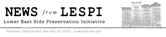 News from LESPI